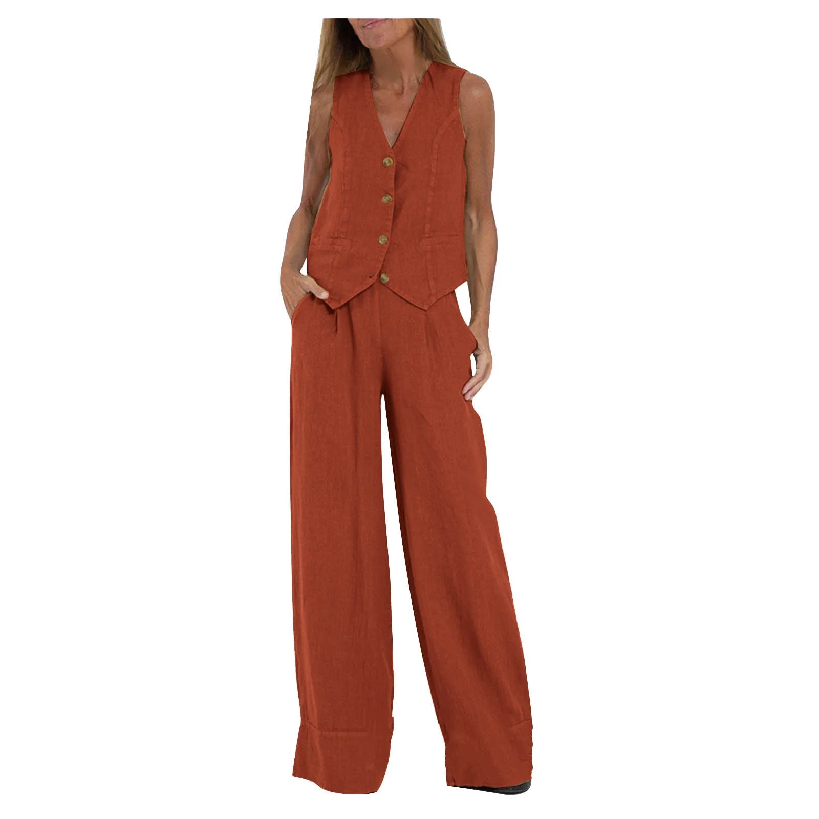 Trendy Gilet & Broek Set