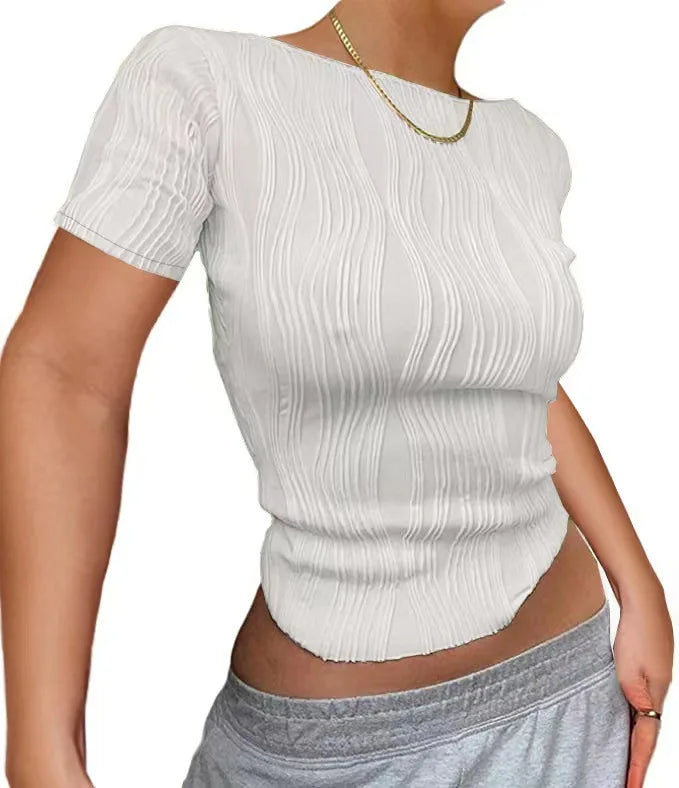 Lang/Kort T-shirt – Casual & Strak