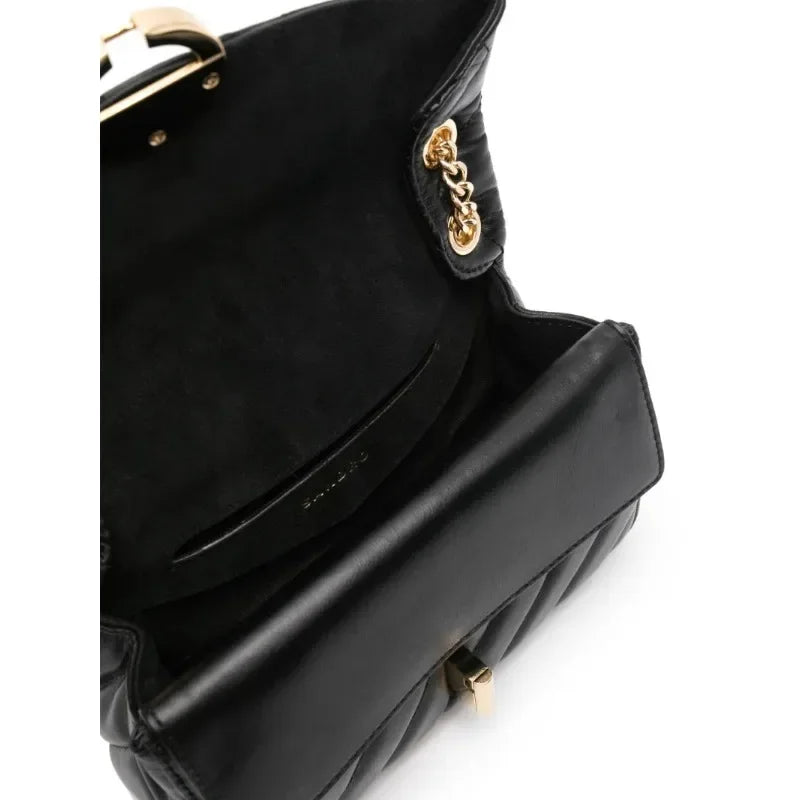 Compact & Chic – Leren Schoudertas voor Dames