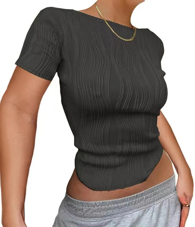 Lang/Kort T-shirt – Casual & Strak