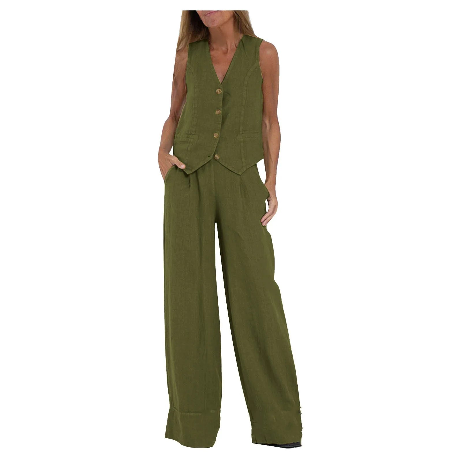 Trendy Gilet & Broek Set