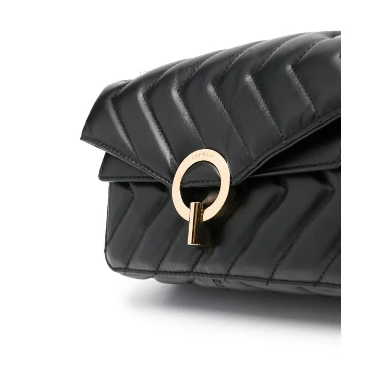 Compact & Chic – Leren Schoudertas voor Dames