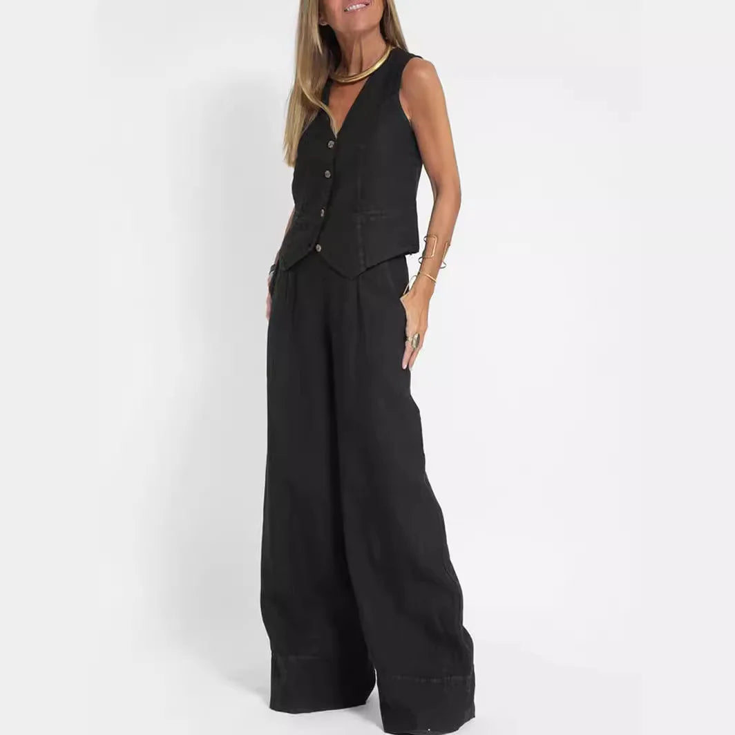 Trendy Gilet & Broek Set